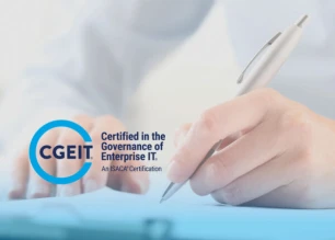 دورة CGEIT® معتمد في حوكمة تقنية المعلومات للمؤسسات – أونلاين