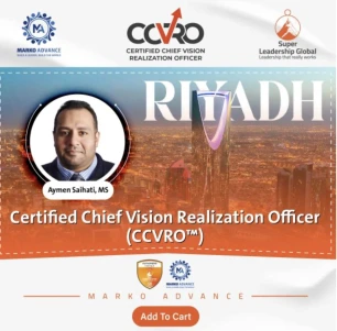 Certified Chief Vision Realization Officer™ (CCVRO™)